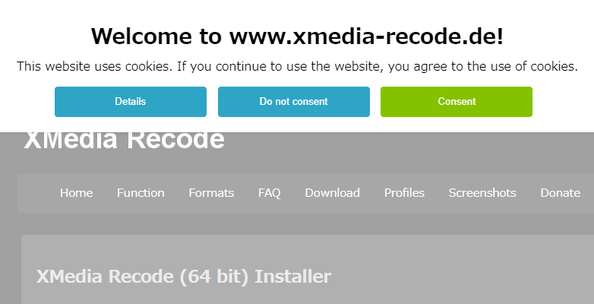 Welcome to www.xmedia-recode.de!