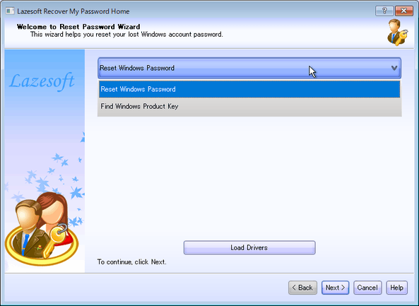 Lazesoft Recover My Password 4.7.1.1 for mac instal
