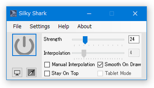Silky Shark のダウンロードと使い方 ｋ本的に無料ソフト フリーソフト