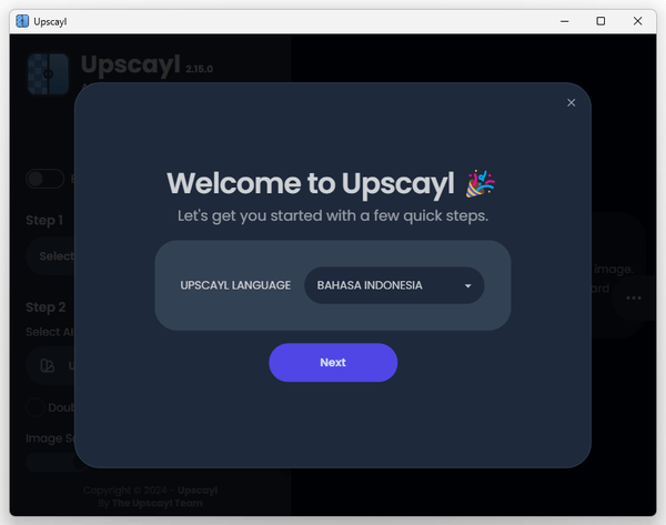 Welcome to Upscayl