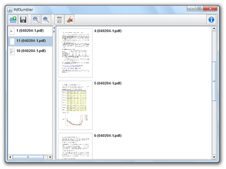 PdfJumbler スクリーンショット