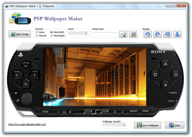 PSP Wallpaper Maker