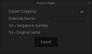 Export Images