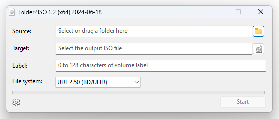 Folder2ISO